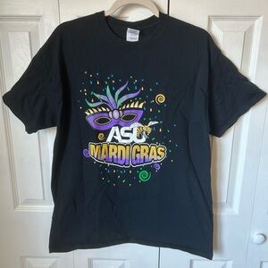 Black Alabama State University Mardi Gras T-Shirt